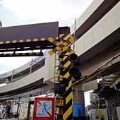 京急蒲田駅。この一番上にいたのだ。
