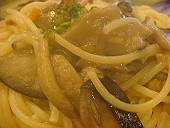 採りたてきのこのスパゲッティ