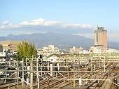 新前橋駅からの風景
