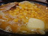 味噌バターラーメン(マウスオンで、今日のコレットマーレ)
