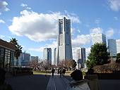 汽車道からのみなとみらい