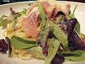 生ハムの大葉ソーススパゲティ(マウスオンで、カレー博覧会2010)