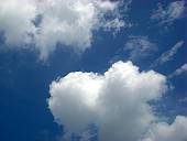今日の空