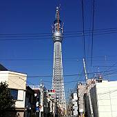 わりと間近に見た東京スカイツリー